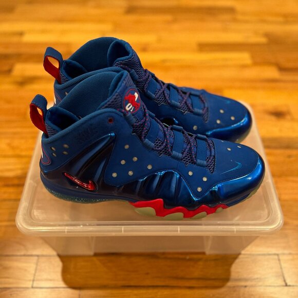 Nike Barkley Posite Max 76ers, Blue, Size 13 US - Picture 3 of 5